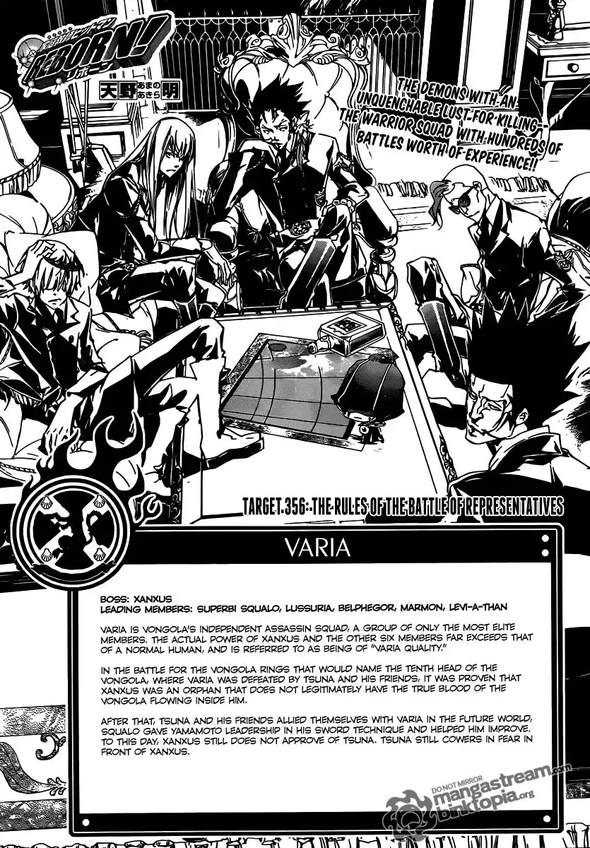 Katekyo Hitman Reborn! Chapter 356 1